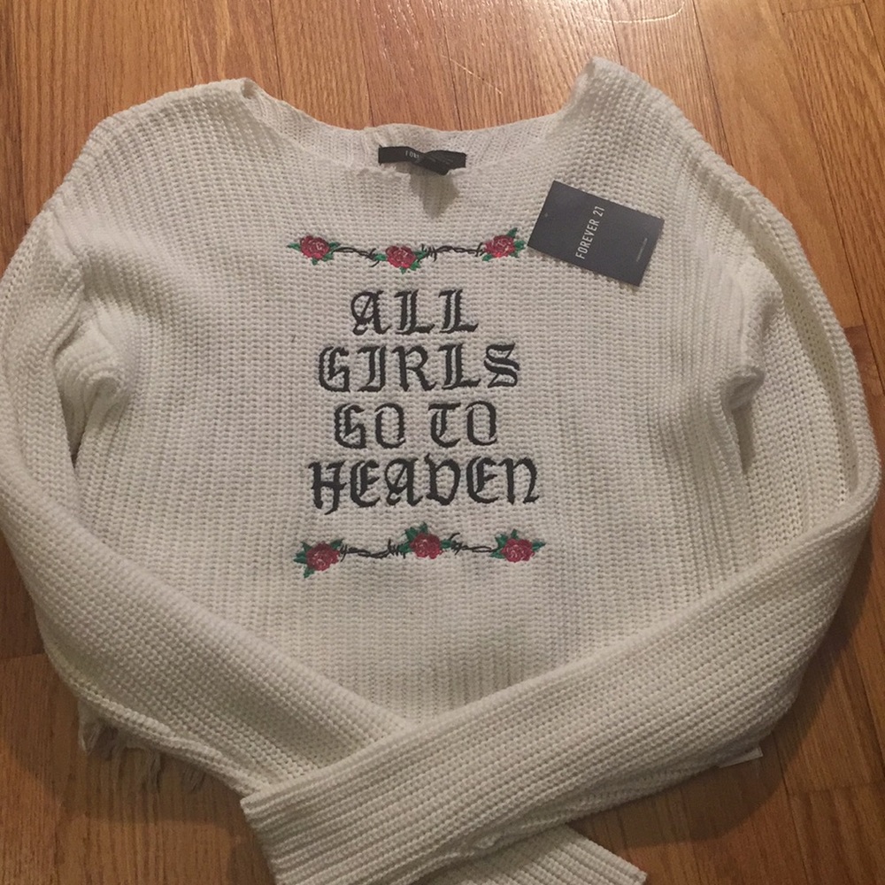 Never worn forever 21 sweater